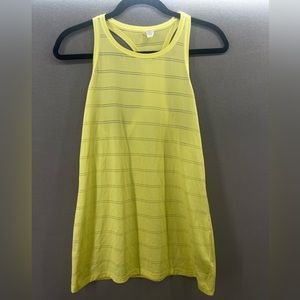 Athleta yellow tank size small